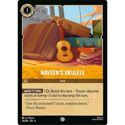 Naveen's Ukulele (31/204) - Azurite Sea