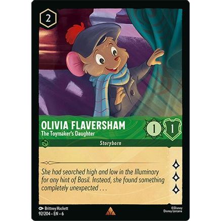 Olivia Flaversham - The Toymaker's Daughter (92/204) - Azurite Sea Cold Foil