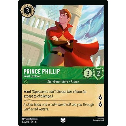 Prince Phillip - Royal Explorer (83/204) - Azurite Sea Cold Foil