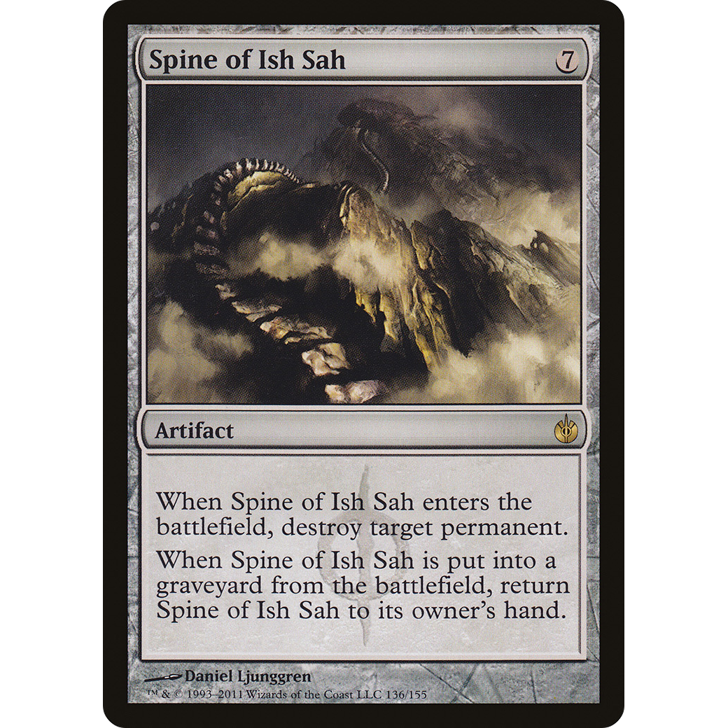 Spine of Ish Sah (MBS-136) - Mirrodin Besieged