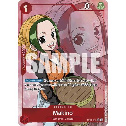 Makino (Full Art) (OP02-015) - Premium Booster -The Best- Foil