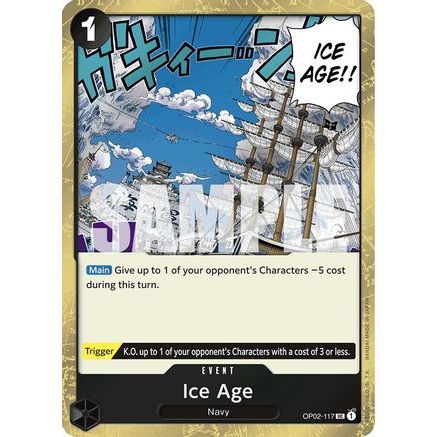 Ice Age (Jolly Roger Foil) (OP02-117) - Premium Booster -The Best- Foil