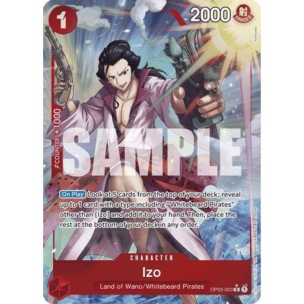 Izo (OP03-003) (Full Art) (OP03-003) - Premium Booster -The Best- Foil