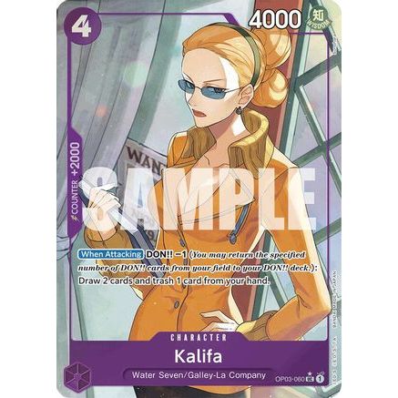 Kalifa (Full Art) (OP03-060) - Premium Booster -The Best- Foil