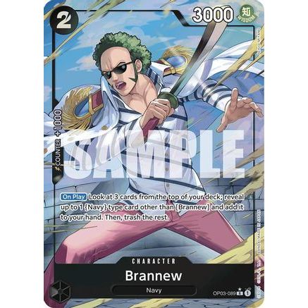 Brannew (Alternate Art) (OP03-089) - Premium Booster -The Best- Foil