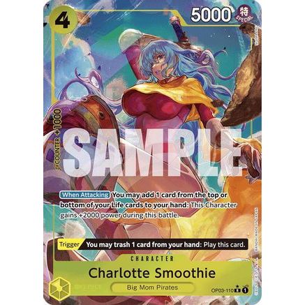 Charlotte Smoothie (Full Art) (OP03-110) - Premium Booster -The Best- Foil