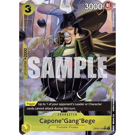 Capone"Gang"Bege (OP04-100) (Full Art) (OP04-100) - Premium Booster -The Best- Foil