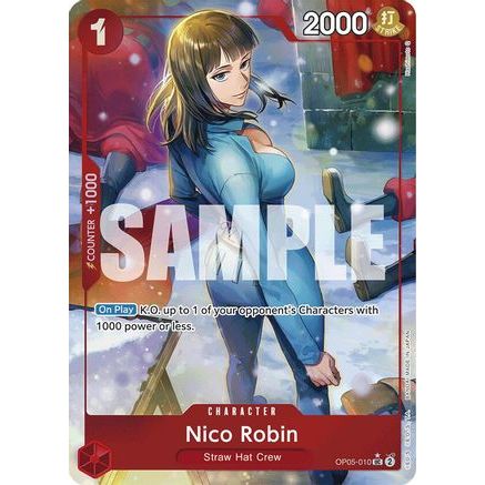 Nico Robin (Full Art) (OP05-010) - Premium Booster -The Best- Foil