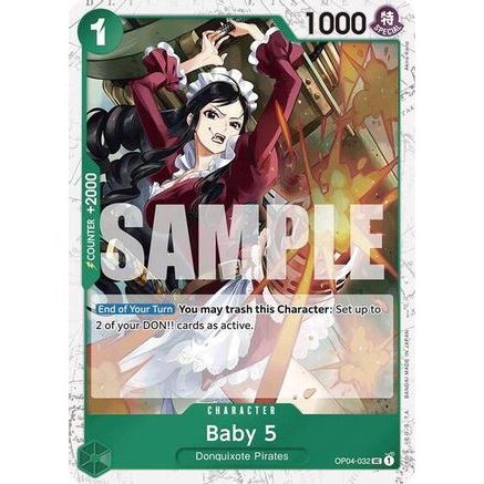 Baby 5 (OP04-032) (Jolly Roger Foil) (OP04-032) - Premium Booster -The Best- Foil