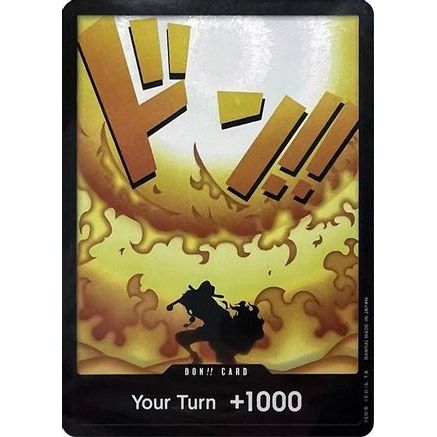 DON!! Card (Portgas.D.Ace) (Devil Fruits Collection Vol. 2) - One Piece Promotion Cards Foil