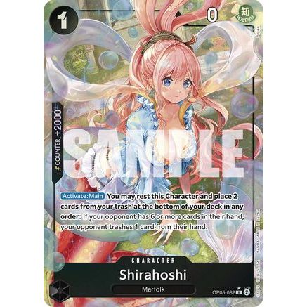 Shirahoshi (OP05-082) (Alternate Art) (OP05-082) - Premium Booster -The Best- Foil
