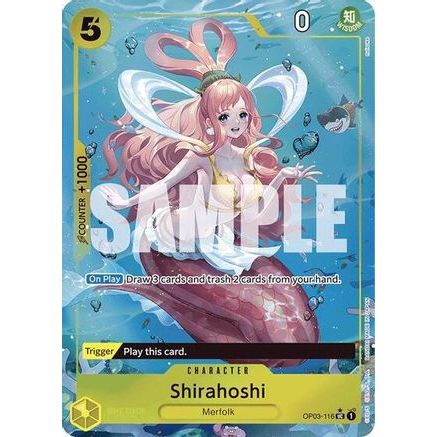 Shirahoshi (OP03-116) (Full Art) (OP03-116) - Premium Booster -The Best- Foil
