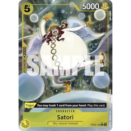 Satori (Full Art) (OP05-105) - Premium Booster -The Best- Foil