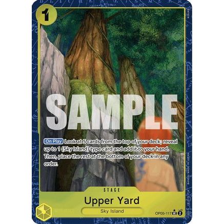 Upper Yard (Alternate Art) (OP05-117) - Premium Booster -The Best- Foil