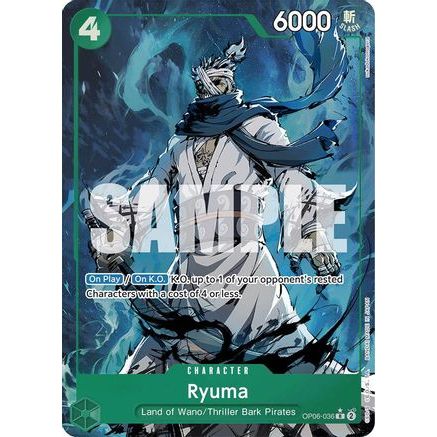 Ryuma (Alternate Art) (OP06-036) - Premium Booster -The Best- Foil