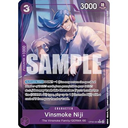 Vinsmoke Niji (OP06-064) (Full Art) (OP06-064) - Premium Booster -The Best- Foil