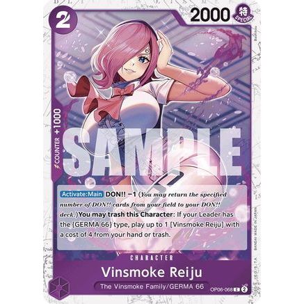 Vinsmoke Reiju (OP06-068) (Jolly Roger Foil) (OP06-068) - Premium Booster -The Best- Foil