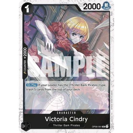 Victoria Cindry (Jolly Roger Foil) (OP06-091) - Premium Booster -The Best- Foil