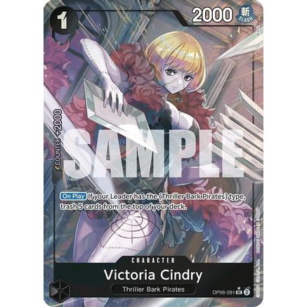 Victoria Cindry (Full Art) (OP06-091) - Premium Booster -The Best- Foil