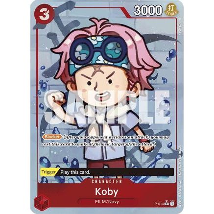 Koby (Full Art) (P-014) - Premium Booster -The Best- Foil