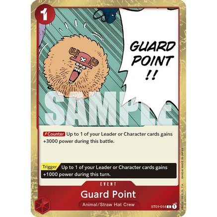 Guard Point (Jolly Roger Foil) (ST01-014) - Premium Booster -The Best- Foil