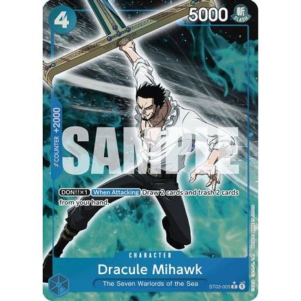 Dracule Mihawk (ST03-005) (Full Art) (ST03-005) - Premium Booster -The Best- Foil