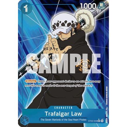 Trafalgar Law (ST03-008) (Full Art) (ST03-008) - Premium Booster -The Best- Foil