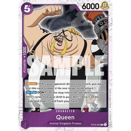 Queen (Jolly Roger Foil) (ST04-005) - Premium Booster -The Best- Foil