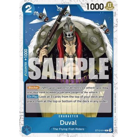 Duval (Jolly Roger Foil) (ST12-014) - Premium Booster -The Best- Foil