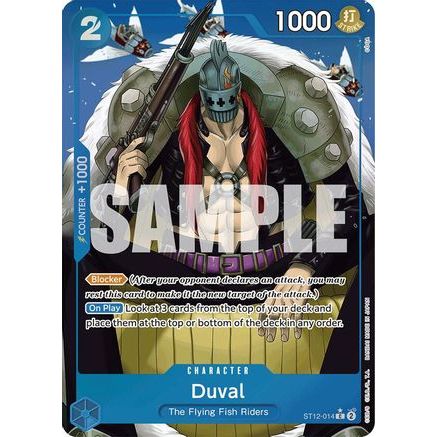 Duval (Full Art) (ST12-014) - Premium Booster -The Best- Foil