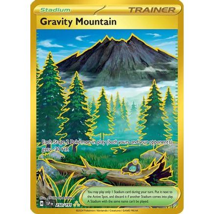 Gravity Mountain - 250/191 250 - SV08 Surging Sparks Holofoil