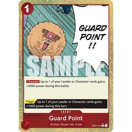 Guard Point (Textured Foil) (ST01-014) - Premium Booster -The Best- Foil