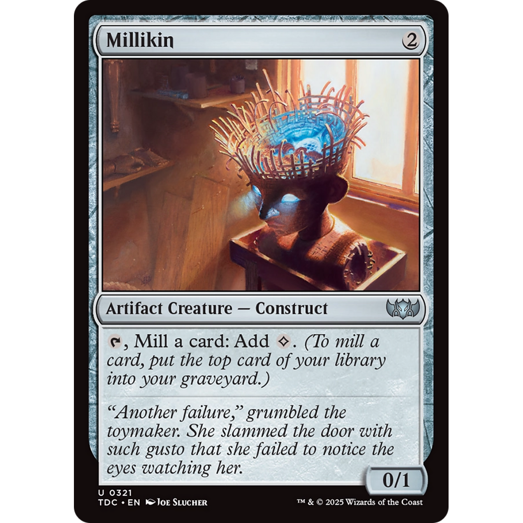 Millikin (TDC-321) - Commander: Tarkir: Dragonstorm