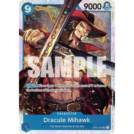 Dracule Mihawk (OP01-070) (Reprint) (OP01-070) - Premium Booster -The Best- Foil