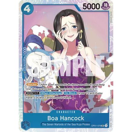 Boa Hancock (OP01-078) (Reprint) (OP01-078) - Premium Booster -The Best- Foil