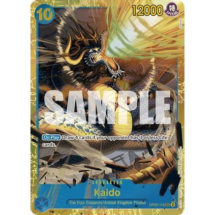 Kaido (OP05-118) (Reprint) (OP05-118) - Premium Booster -The Best- Foil
