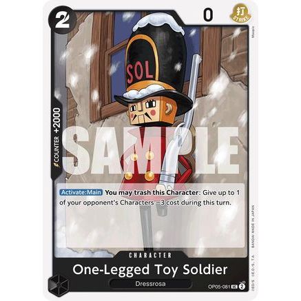 One-Legged Toy Soldier (Reprint) (OP05-081) - Premium Booster -The Best-