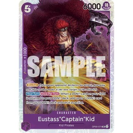 Eustass"Captain"Kid (Reprint) (OP05-074) - Premium Booster -The Best- Foil