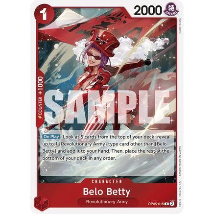 Belo Betty (OP05-015) (Reprint) (OP05-015) - Premium Booster -The Best- Foil