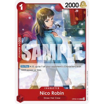 Nico Robin (Reprint) (OP05-010) - Premium Booster -The Best-