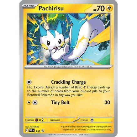 Pachirisu - 158 158 - SV Scarlet & Violet Promo Cards Holofoil