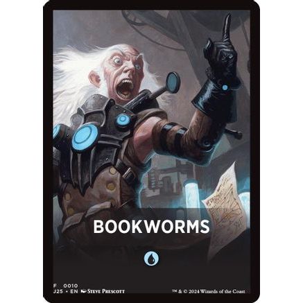 Bookworms Theme Card (J25-010) - Foundations Jumpstart