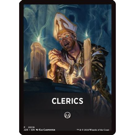 Clerics Theme Card (J25-019) - Foundations Jumpstart