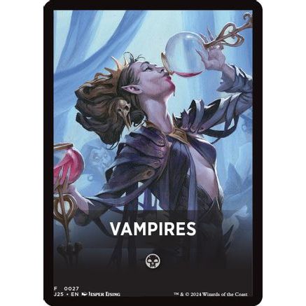 Vampires Theme Card (J25-027) - Foundations Jumpstart
