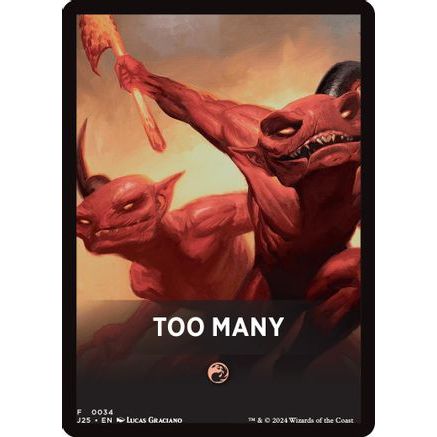 Too Many Theme Card (J25-034) - Foundations Jumpstart