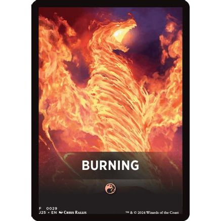 Burning Theme Card (J25-029) - Foundations Jumpstart