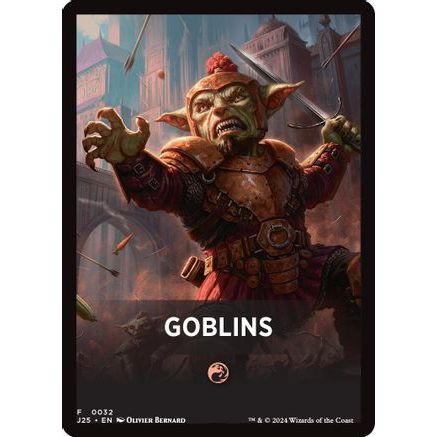 Goblins Theme Card (J25-032) - Foundations Jumpstart