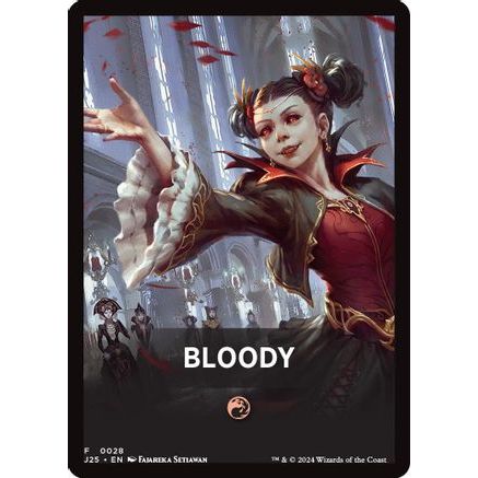 Bloody Theme Card (J25-028) - Foundations Jumpstart