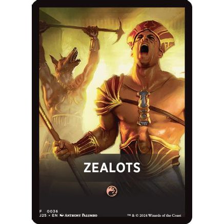 Zealots Theme Card (J25-036) - Foundations Jumpstart