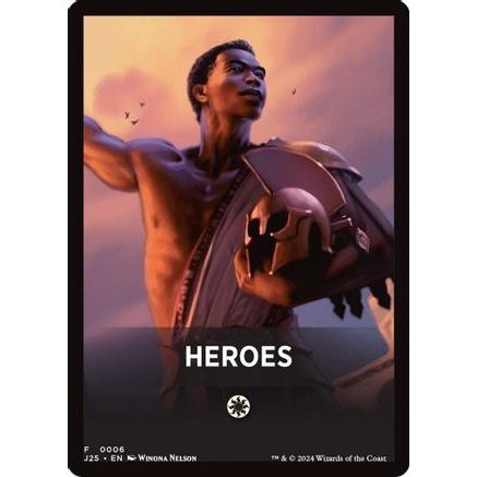 Heroes Theme Card (J25-006) - Foundations Jumpstart